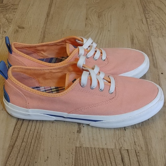 Sperry Top Sliders Running Shoes in Peach - Picture 4 of 8